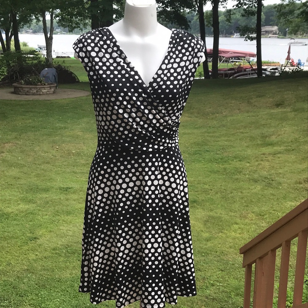 NWT Alyx polka dotted dress M